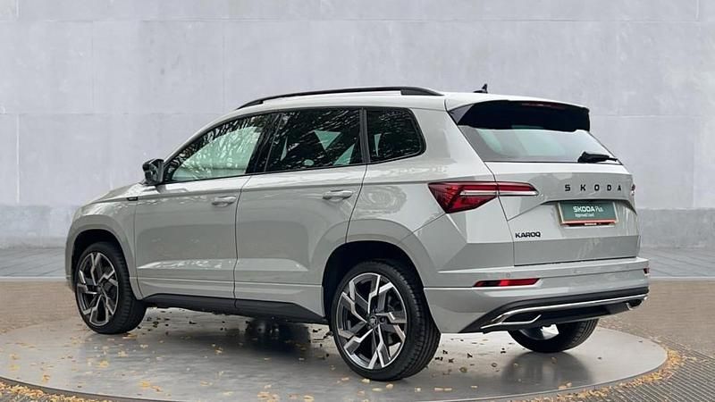 Used Skoda Karoq SportLine 150 HP (110 kW) 2025 Grey SUV