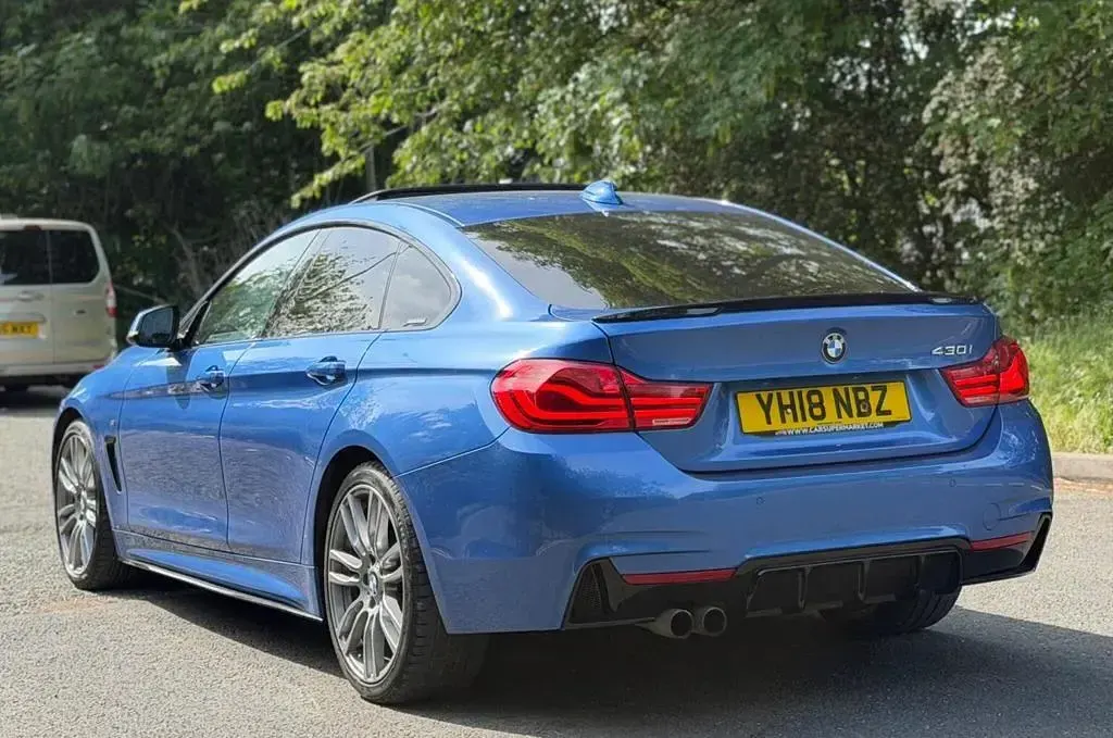 Used BMW 430 M Sport 2018 Blue Coupe