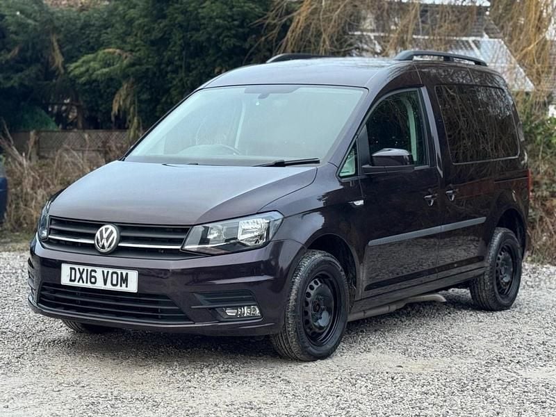 Used VW Caddy S 2016 Purple MPV
