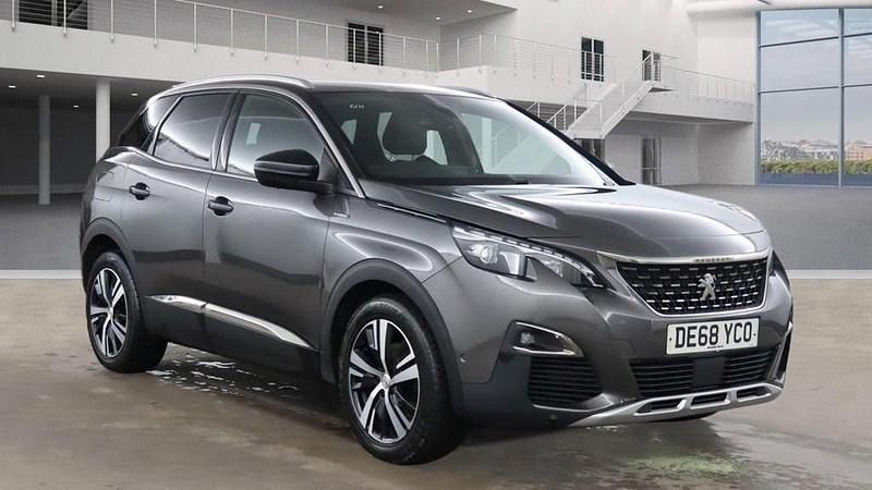 Used Peugeot 3008 GT-line 2018 Grey SUV