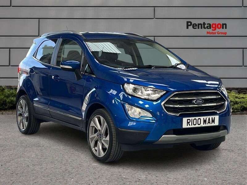 Blue Used 2019 Ford Ecosport Titanium SUV | £9,999 (Fair price) - Image 1/4