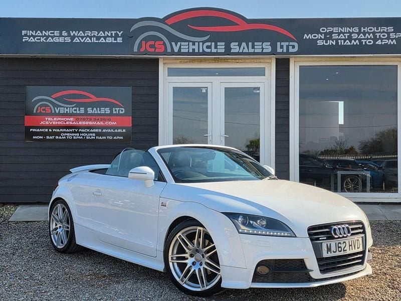 Used Audi TT Black Edition 170 HP (125 kW) 2012 White Coupe