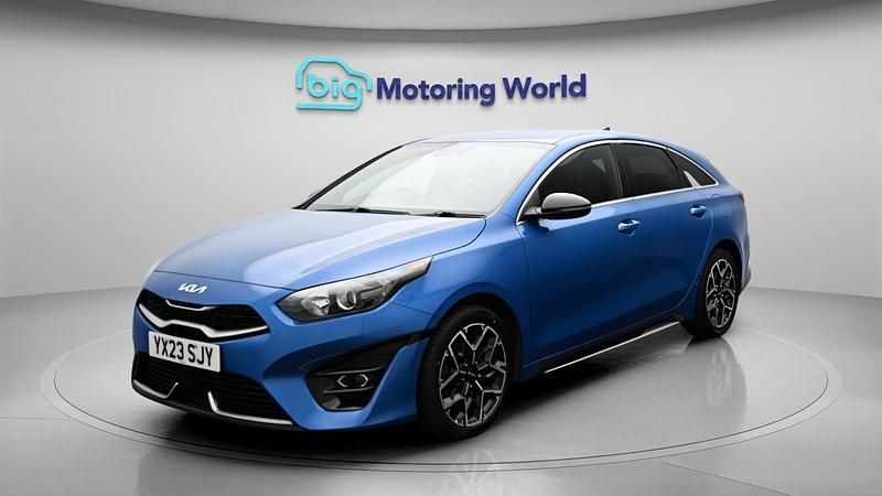 Used Kia ProCeed GT-Line 158 HP (116 kW) 2023 Blue Estate