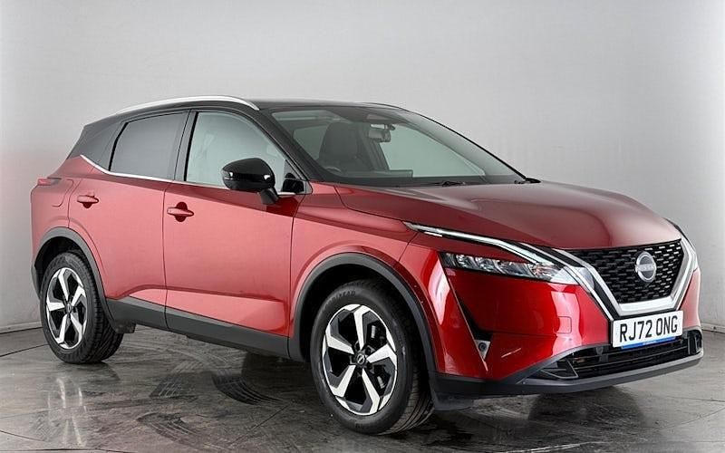 Used Nissan Qashqai N-Connecta 158 HP (116 kW) 2022 Red SUV