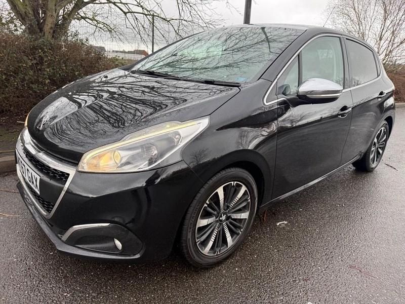 Used Peugeot 208 Allure Premium 2017 Black Hatchback