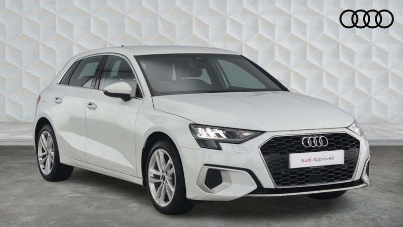 White Used 2022 Audi A3 Sport Hatchback | £19,700 (Good price) - Image 1/4