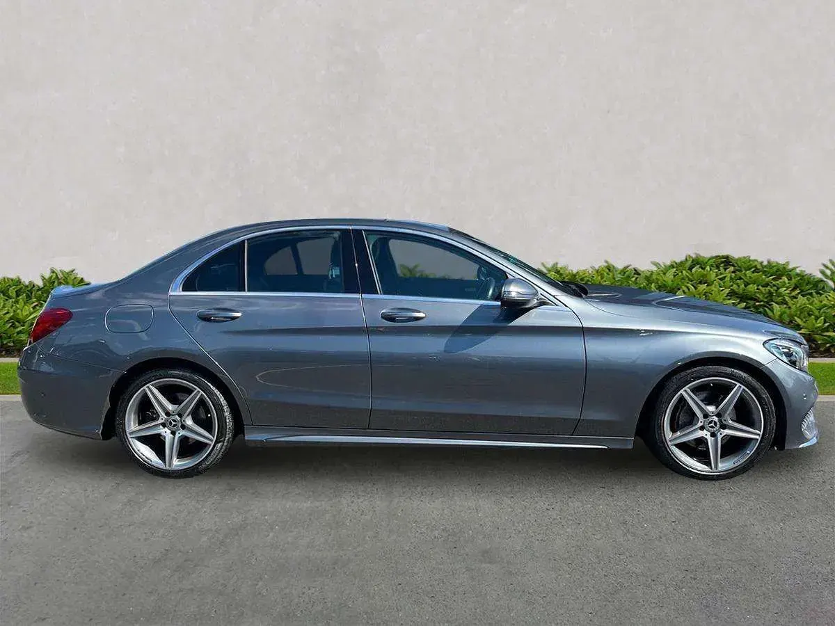 Used Mercedes C220 AMG line 2018 Grey Sedan