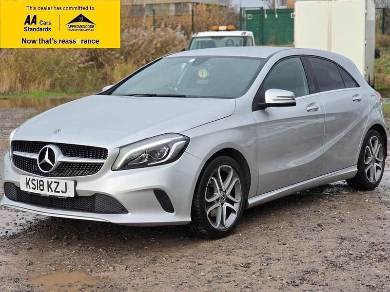 Used Mercedes A180 Sport Edition 122 HP (89 kW) 2018 Silver Hatchback