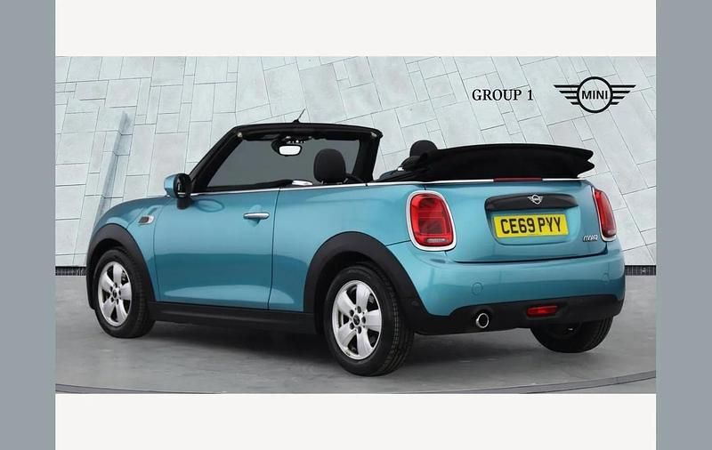 Used Mini Cooper Cabriolet Classic 136 HP (100 kW) 2019 Caribbean aqua Cabriolet