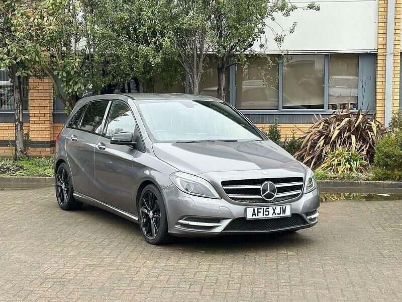 Used Mercedes B180 109 HP (80 kW) 2015 Grey MPV