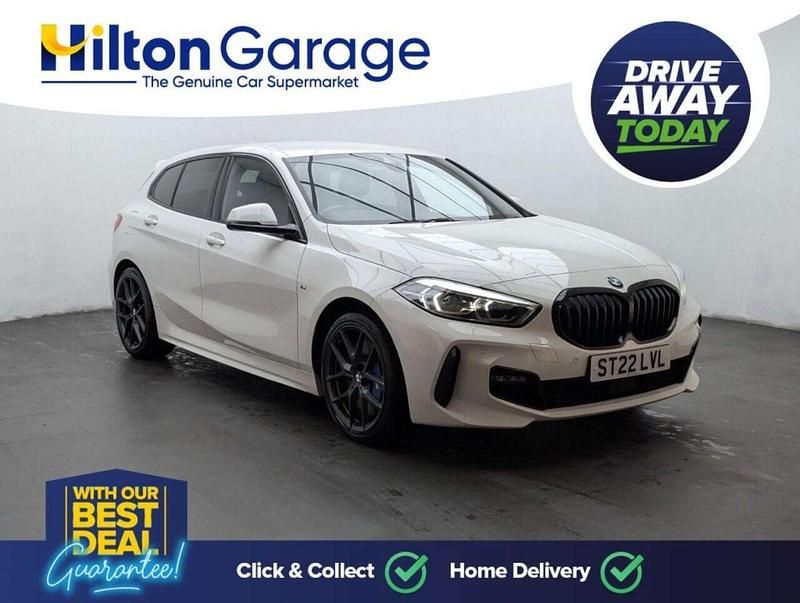 Used BMW 118 M Sport 136 HP (100 kW) 2022 White Hatchback