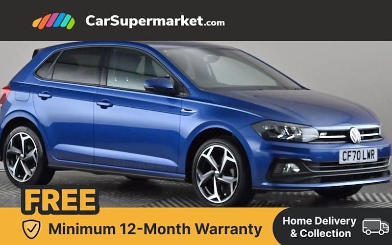 Blue Used 2021 VW Polo R-line Hatchback | £14,497 (A bit pricey) - Image 1/4