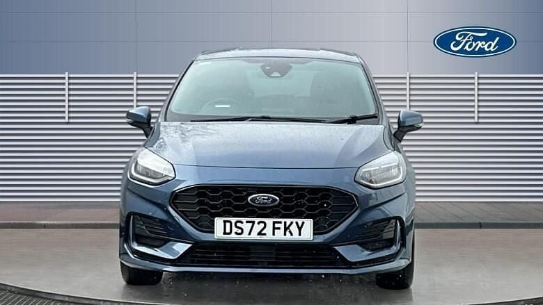 Used Ford Fiesta ST-Line 125 HP (91 kW) 2021 Blue Hatchback