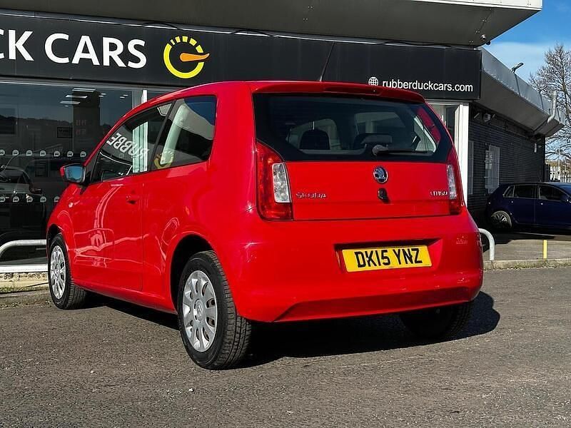 Used Skoda Citigo SE 60 HP (44 kW) 2015 Red Hatchback