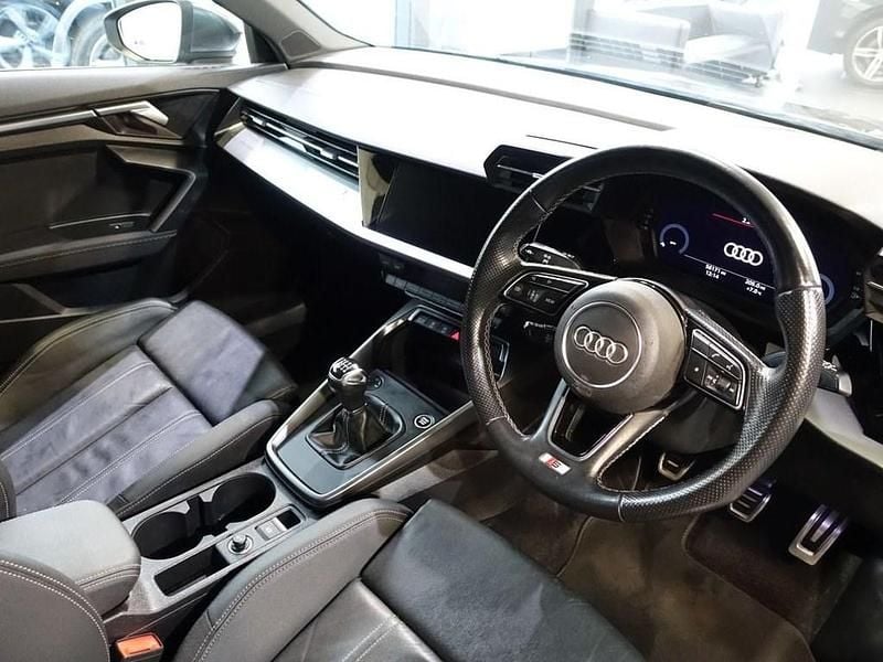 Used Audi A3 Sportback S-Line 110 HP (80 kW) 2021 Grey Hatchback