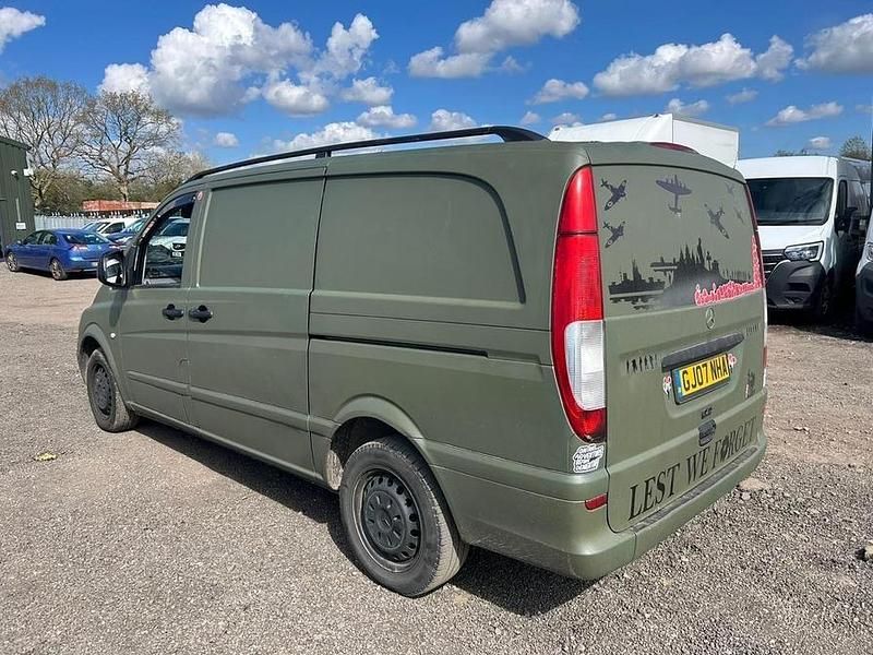 Begagnad Mercedes Vito 2007 Grön Van