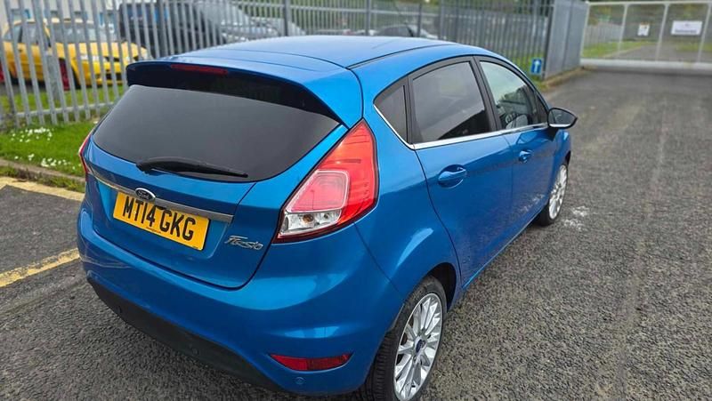 Used Ford Fiesta Titanium X 95 HP (69 kW) 2014 Blue Hatchback