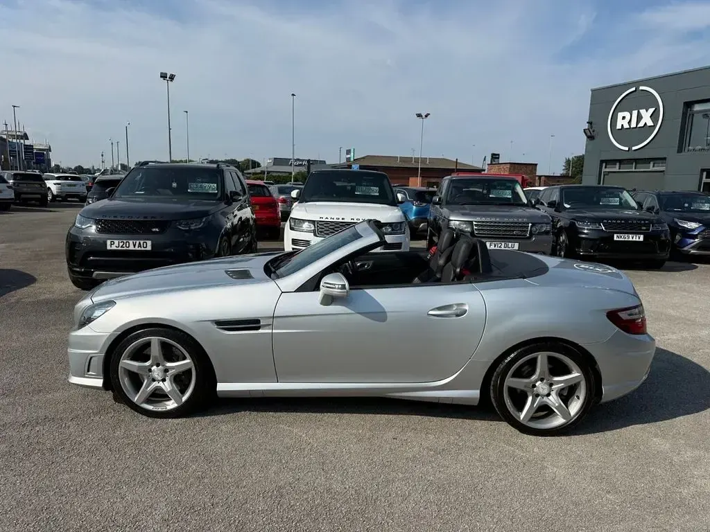 Used Mercedes SLK200 AMG 2012 Silver Cabriolet