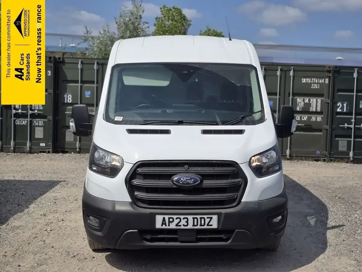 Used Ford Transit Trend 130 HP (95 kW) 2023 White Van