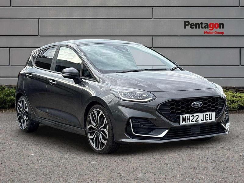 Grey Used 2022 Ford Fiesta ST-Line Hatchback | £14,450 (Fair price) - Image 1/4