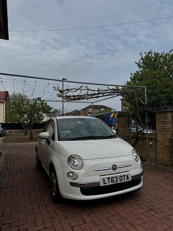 White Used 2013 Fiat 500 Pop Hatchback | £6,199 (Good price) - Image 1/4