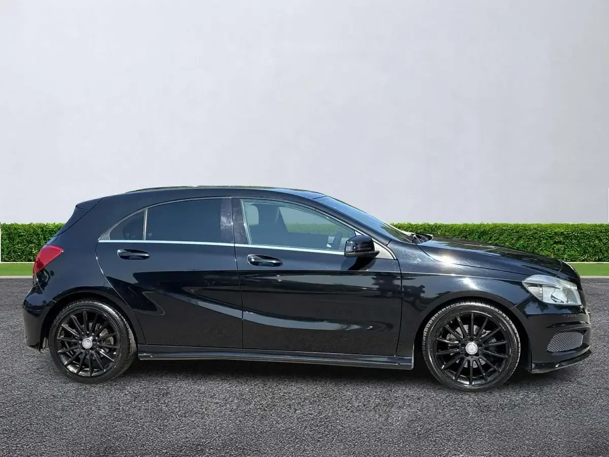 Used Mercedes A200 AMG 136 HP (100 kW) 2015 Black Hatchback