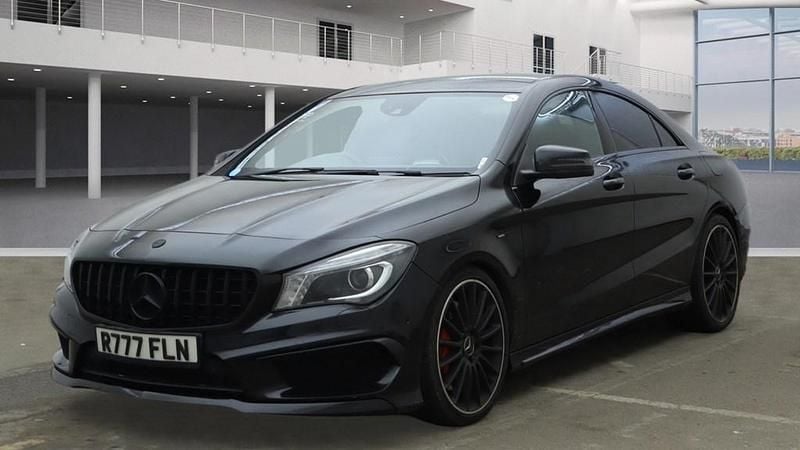 Black Used 2014 Mercedes CLA45 AMG AMG Sedan | £15,495 (Expensive) - Image 1/4