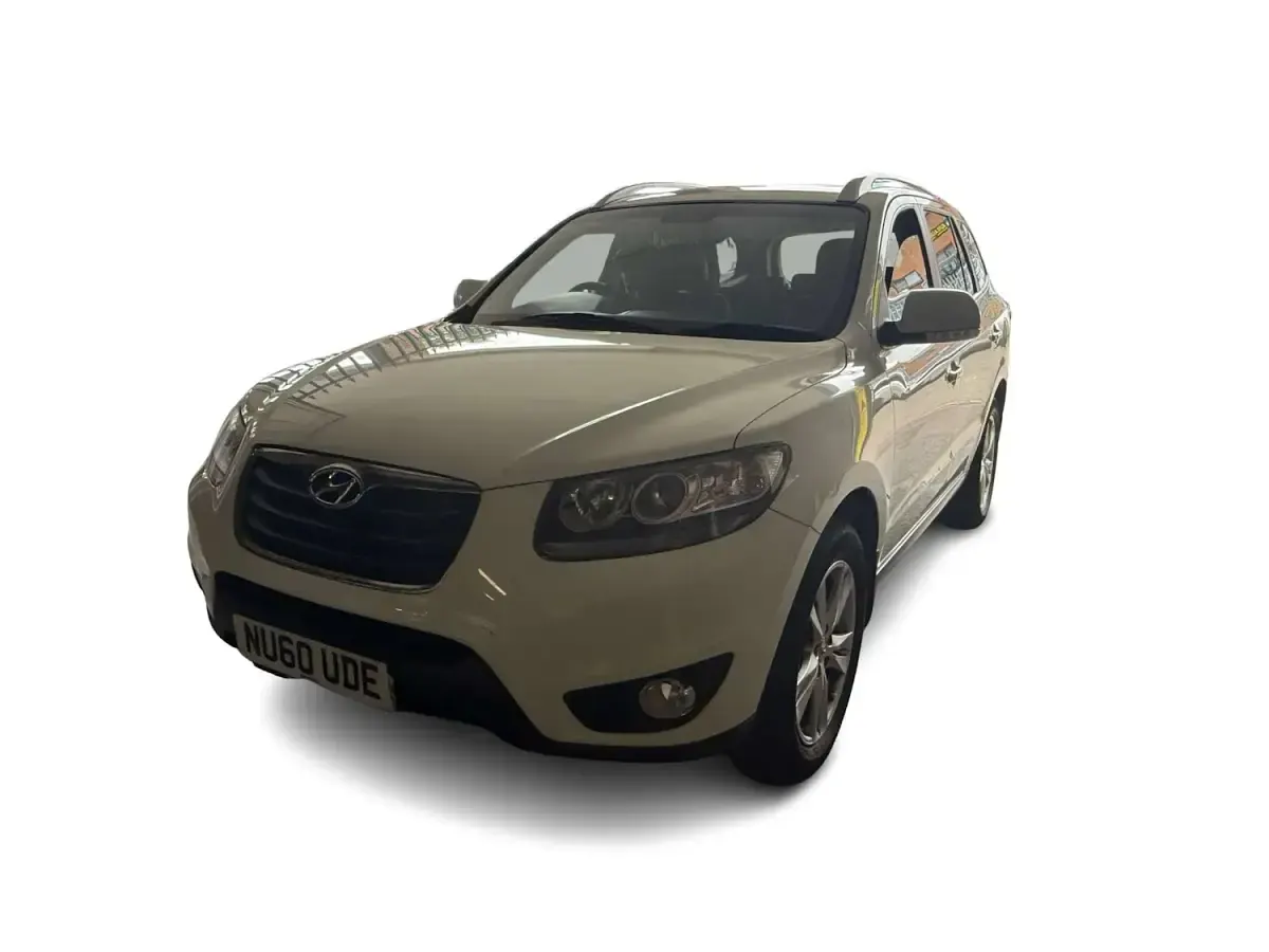 Used Hyundai Santa Fe Premium 197 HP (144 kW) 2010 White SUV