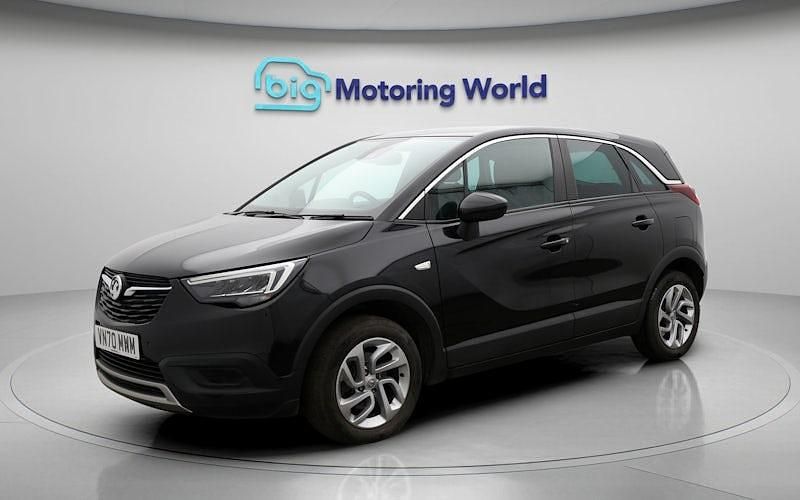Used Vauxhall Crossland X Business Edition 131 HP (96 kW) 2020 Black SUV