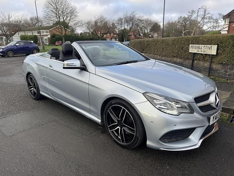 Used Mercedes E250 AMG 2013 Silver Cabriolet