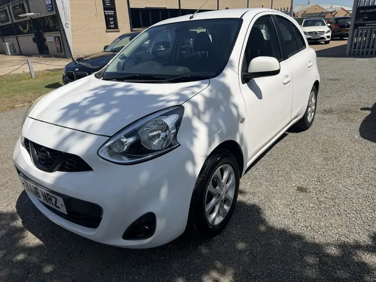 Used Nissan Micra Acenta 2016 White Hatchback
