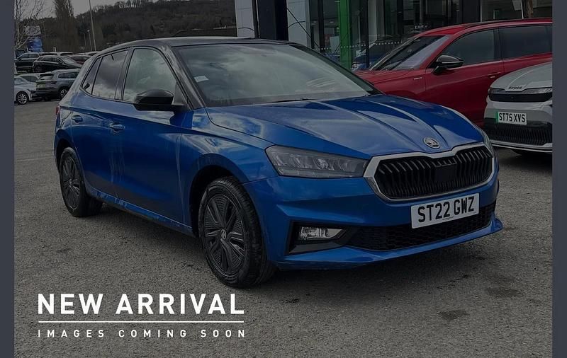 Used Skoda Fabia Colour Edition 108 HP (79 kW) 2022 Blue Hatchback