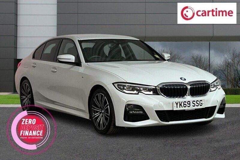 White Used 2020 BMW 320 M Sport Sedan | £18,888 (Good price) - Image 1/3