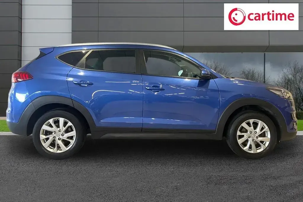 Used Hyundai Tucson SE 132 HP (97 kW) 2019 Blue SUV