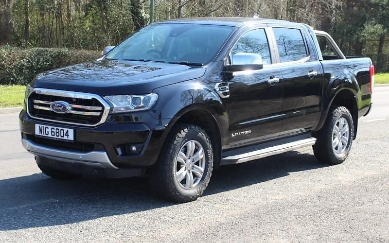 Used Ford Ranger Limited 170 HP (125 kW) 2022 Black Pickup