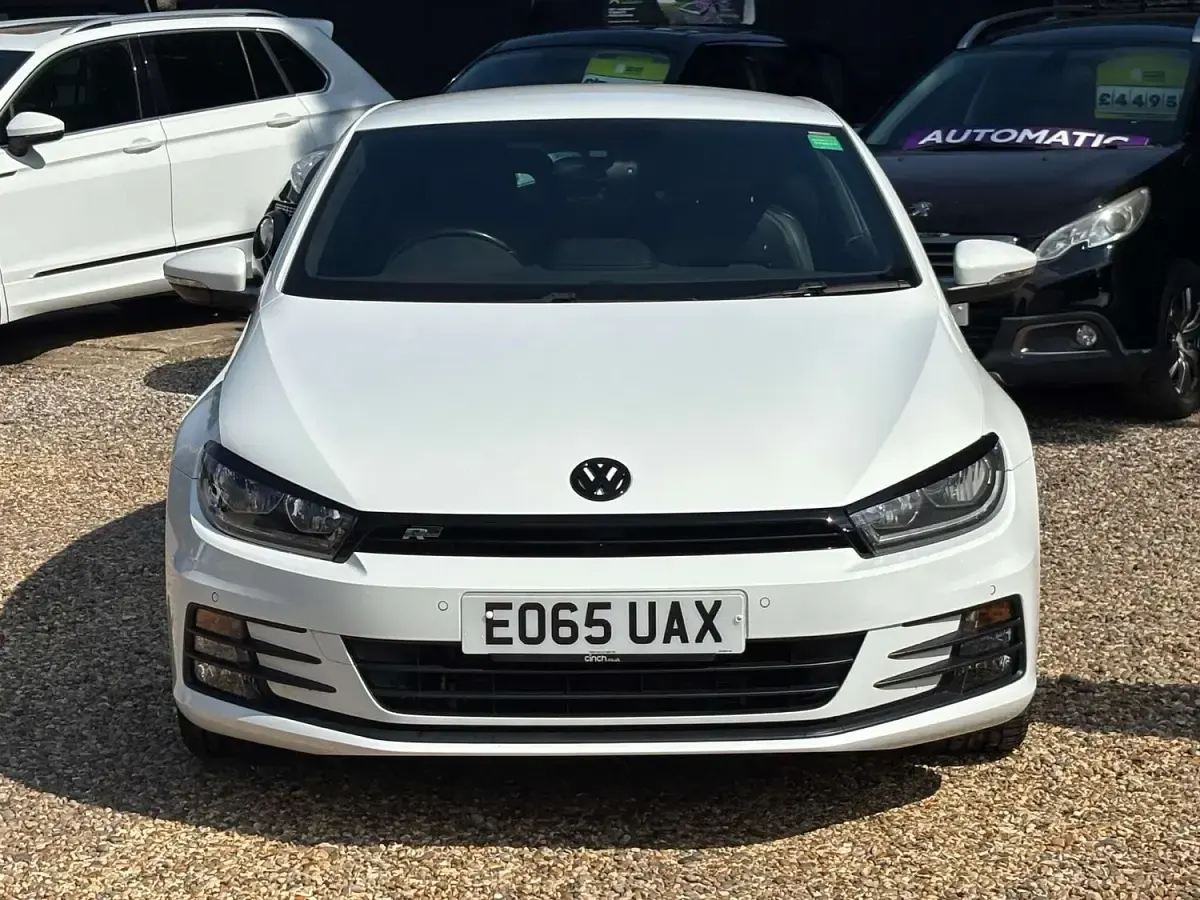 Used VW Scirocco R-line BlueMotion 150 HP (110 kW) 2015 White Coupe