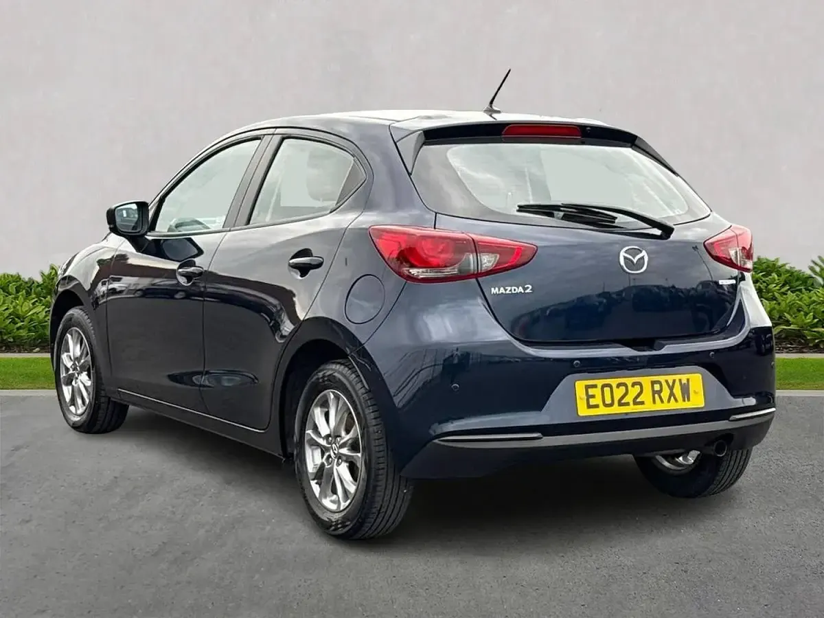 Used Mazda 2 75 HP (55 kW) 2022 Blue Hatchback
