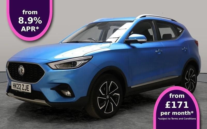 Blue Used 2022 MG ZS Exclusive Sedan | £13,199 (Fair price) - Image 1/3