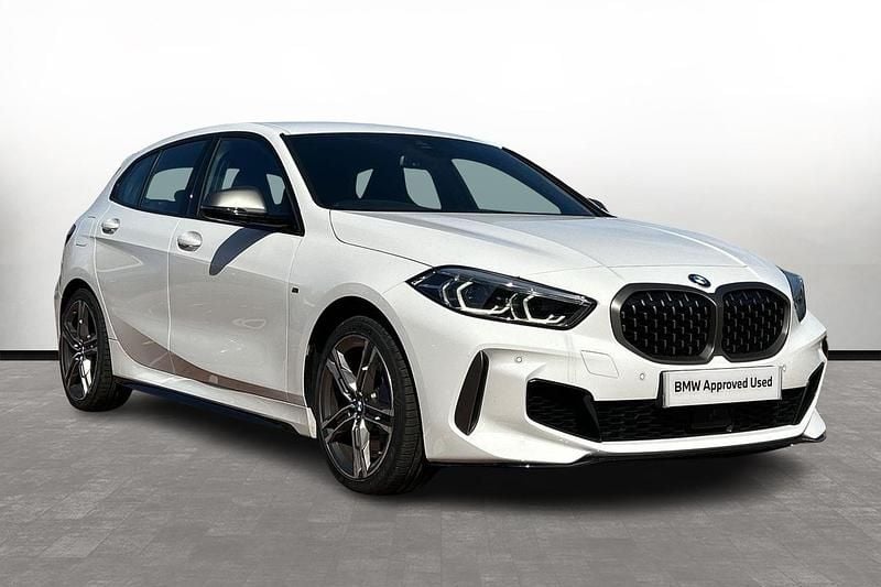 White Used 2021 BMW M135 Shadowline Hatchback | £26,000 (Fair price) - Image 1/3