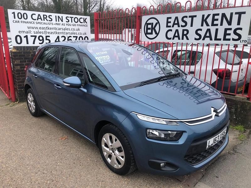 Used Citroën C4 Picasso VTR Sport 115 HP (84 kW) 2013 Blue MPV