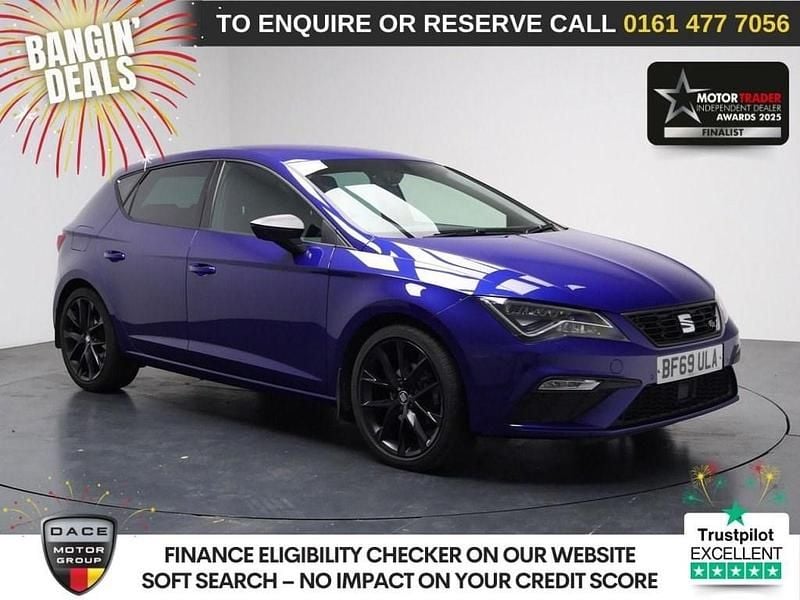 Blue Used 2020 Seat Leon Black Edition Hatchback | £12,290 (Fair price) - Image 1/3