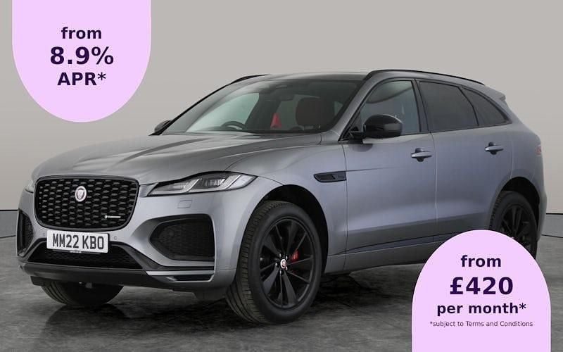Grey Used 2022 Jaguar F-Pace R-Dynamic SUV | £28,561 (Fair price) - Image 1/1