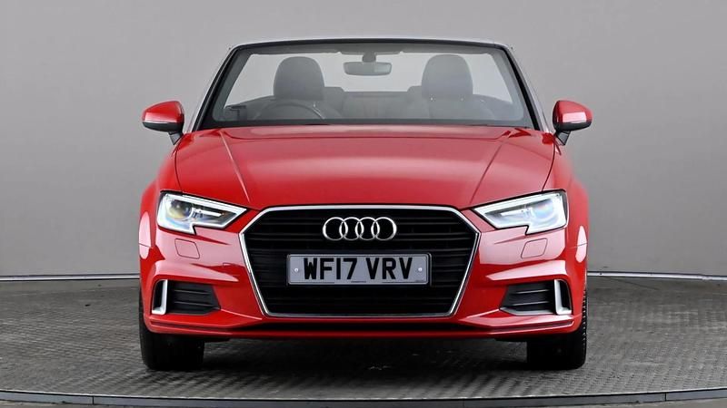 Used Audi A3 Cabriolet Sport 150 HP (110 kW) 2017 Red Cabriolet