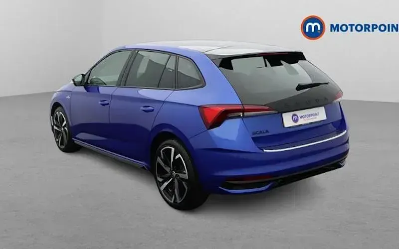 Used Skoda Scala Monte Carlo 116 HP (85 kW) 2024 Blue Hatchback