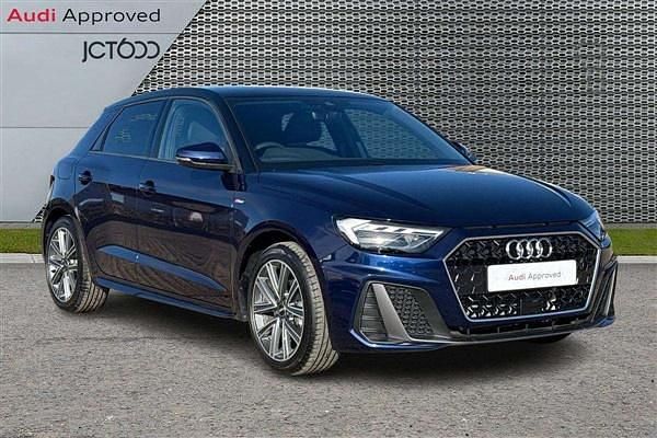 Used Audi A1 S-Line 114 HP (83 kW) 2025 Blue Hatchback