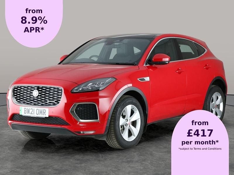 Red Used 2021 Jaguar E-Pace R-Dynamic SUV | £26,790 (Expensive) - Image 1/2