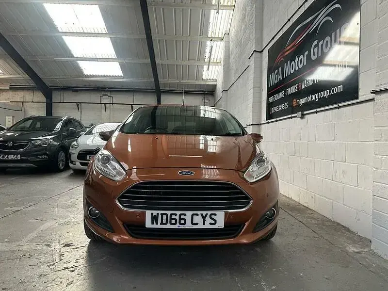 Used Ford Fiesta Titanium X 125 HP (91 kW) 2016 Brown Hatchback