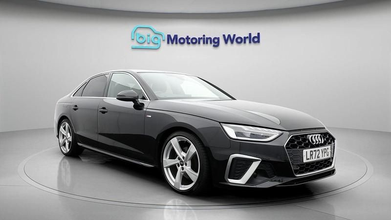 Used Audi A4 S-Line 150 HP (110 kW) 2022 Black Sedan