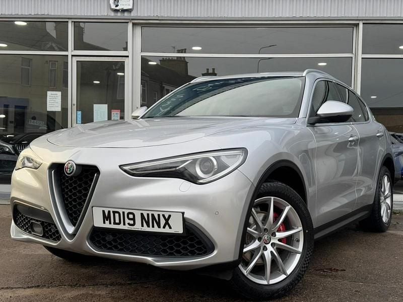 Silver Used 2019 Alfa Romeo Stelvio Edizione Speciale SUV | £17,500 (Super price) - Image 1/4