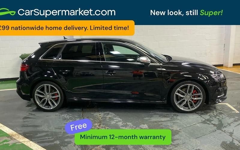 Used Audi S3 Sportback Advanced 300 HP (220 kW) 2019 Black Hatchback